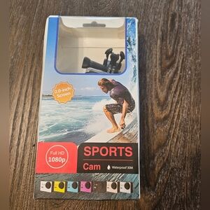 Waterproof -Full 1080P HD Sports Action Cam w/ 2.0" Screen - Underwater 30M